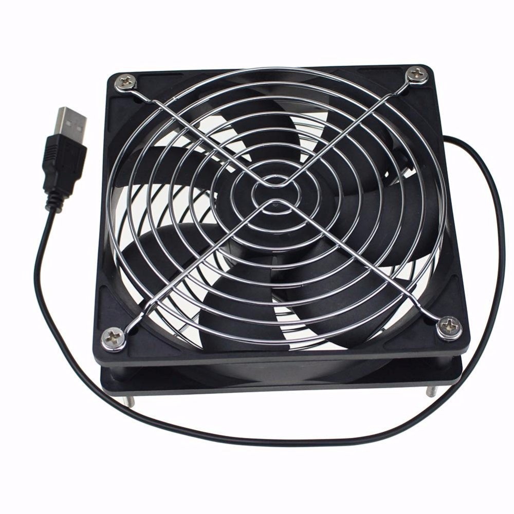 Import Gdt Dc 5v Usb 1500rpm 02amp 120x120x25mm 120mm 12cm 5 Inches Power Cooling Fan For Computer Shopee Indonesia
