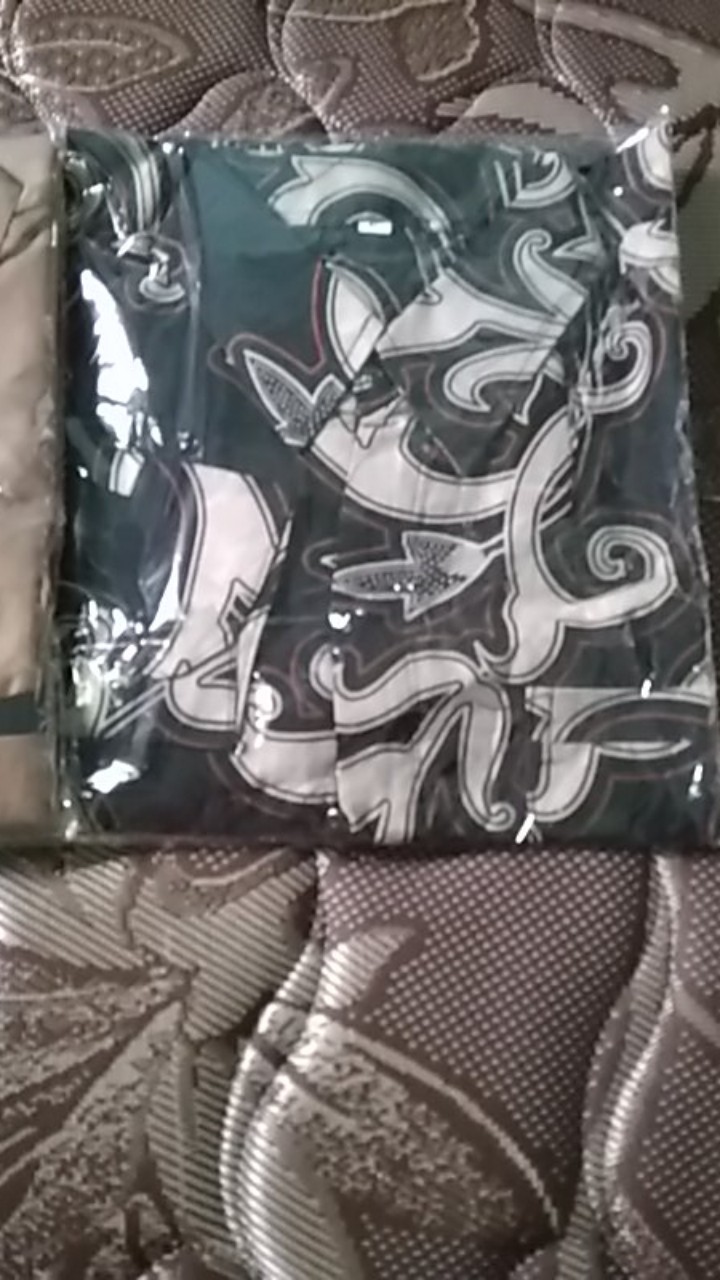 Size M L Xl Xxl Xxxl Bswart Batik Hrb026 Kenongo Hem Pendek Padi Pekalongan M L Xl Batik