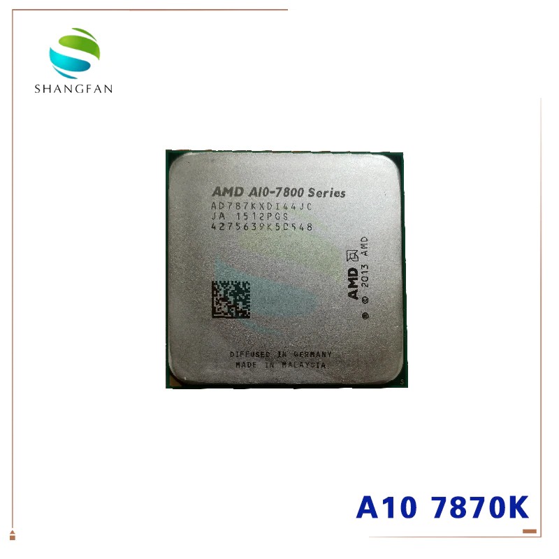 IMPORT AMD A10-Series A10 7870 A10-7870K A10 7870K 3.9 GHz Quad-Core CPU Processor AD787KXDI44JC