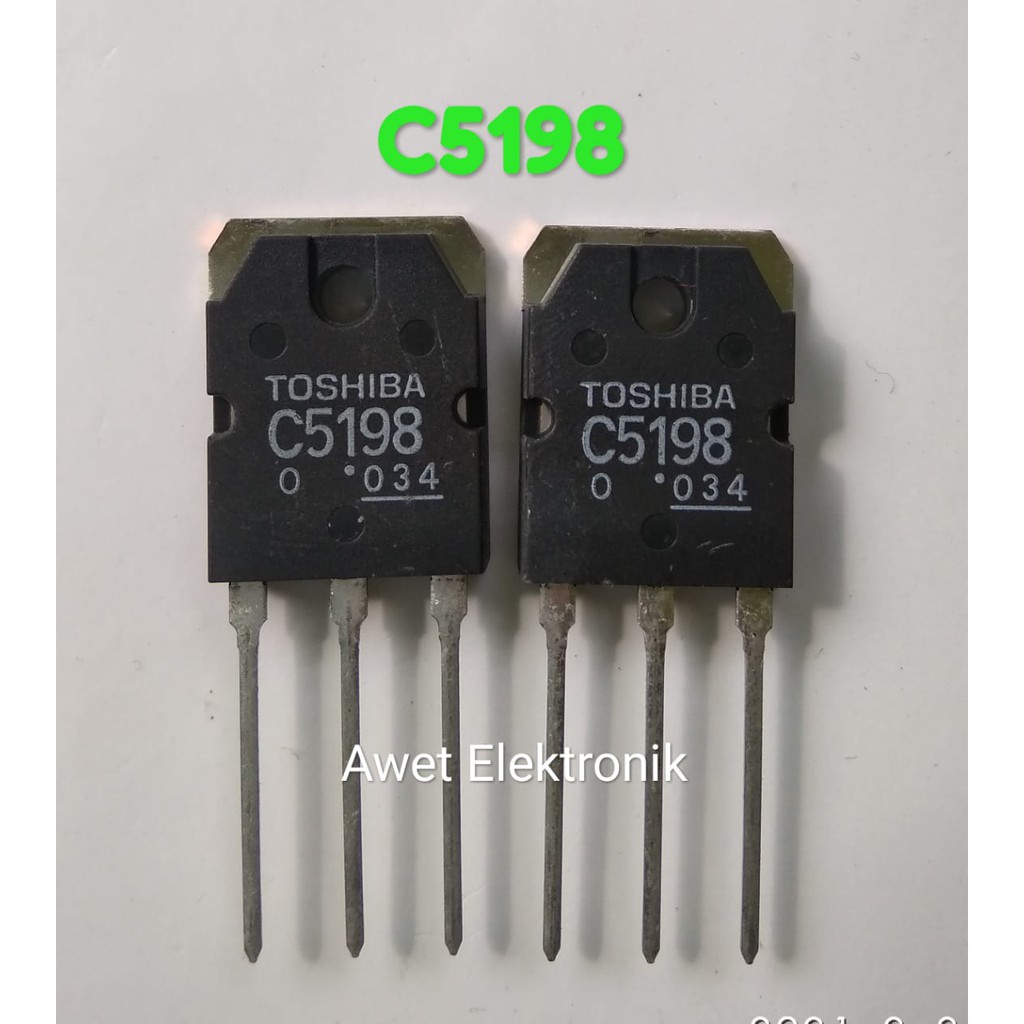 transistor c5198 C5198 kwalitas bagus