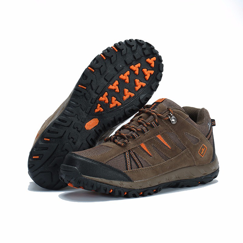 Sepatu Gunung KETA / SNTA 427 Brown Orange - Hiking - Outdoor F-16