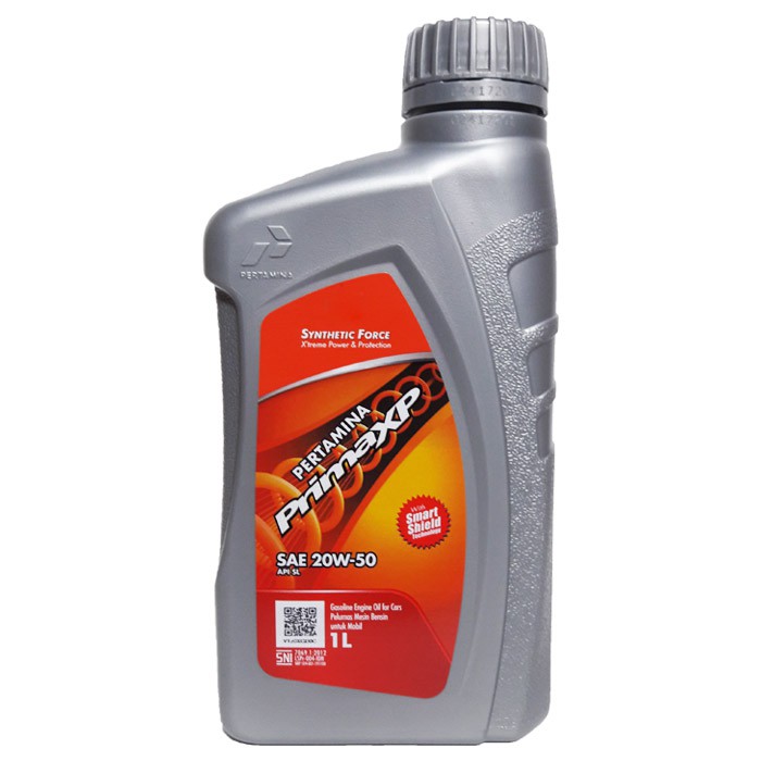 Oli PrimaXP SAE 20W-50 (API SL) 1L / Oli Mesin Motor Pertamina