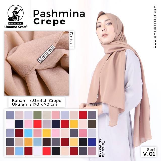 Pasmina Crepe Original UMAMA SCRAF