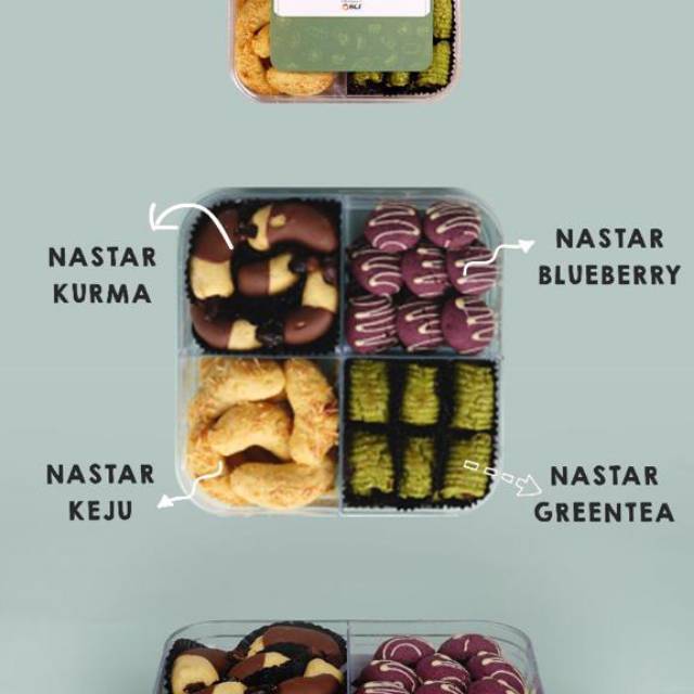 

Kombinasi nastar Ina cookies