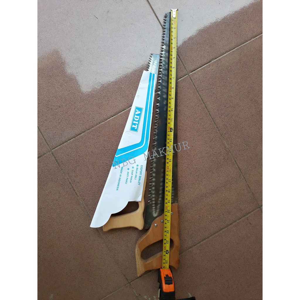 graji ANTI PAKU KUAT besar panjang 64cm / GRAJI KAYU HERBEL / GRAJI BAMBU / GERGAJI BESAR KAYU JUMBO