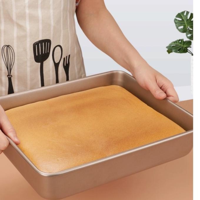 

loyang cookies tinggi / loyang bolgul / loyang bolu gulung / loyang ro - rosegold besar