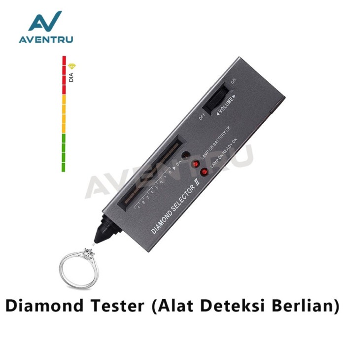 Alat Tes Test Deteksi Berlian Asli Diamond Selector II Tester