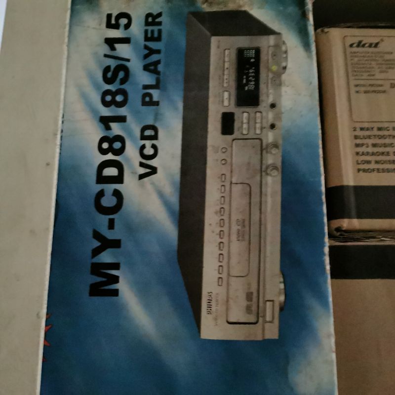 DVD PLAYER PHILIPS MY-CD818S/15 JADUL VINTAGE ANTIK BARANG BARU STOK LAMA BUKAN BEKAS KONDISI APA AD