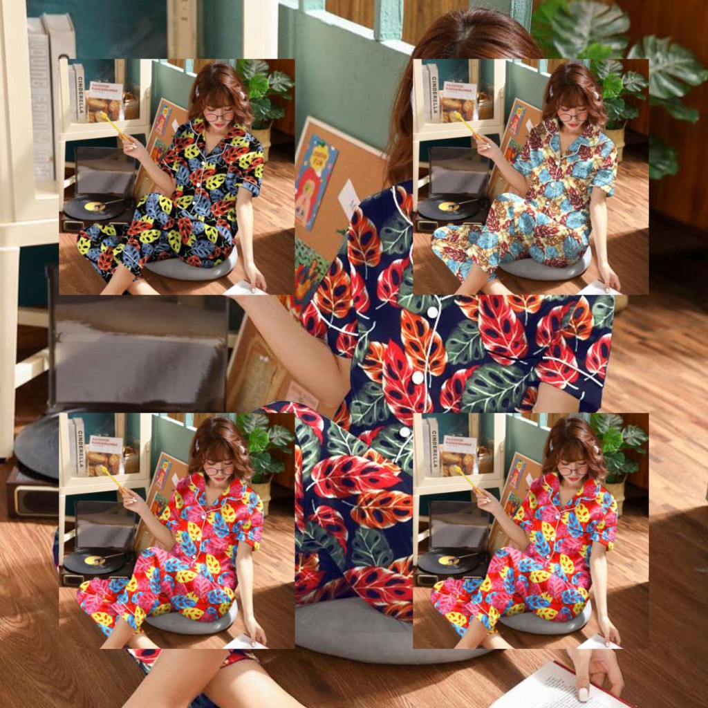 hoky.outlet CP PIYAMA JANDA BOLONG/dewasa/4warna/terbaru