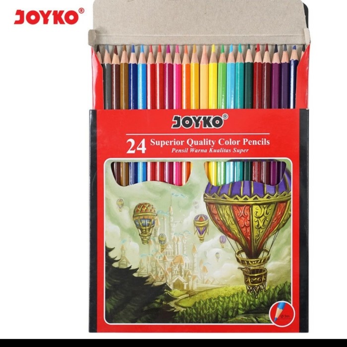 

Pensil Warna Joyko 24 Warna Original - Pensil mewarnai