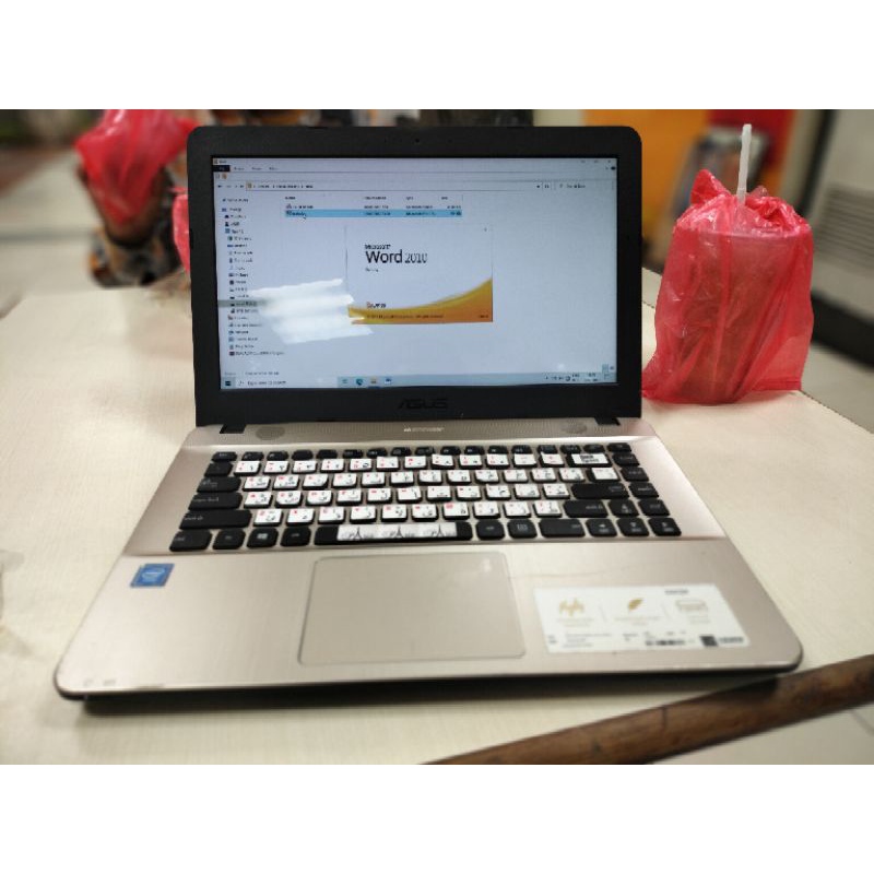 LAPTOP ASUS X441MA - GA011T N4000 4GB 1TERA VGA INTEL DVDRW WINDOWS 10