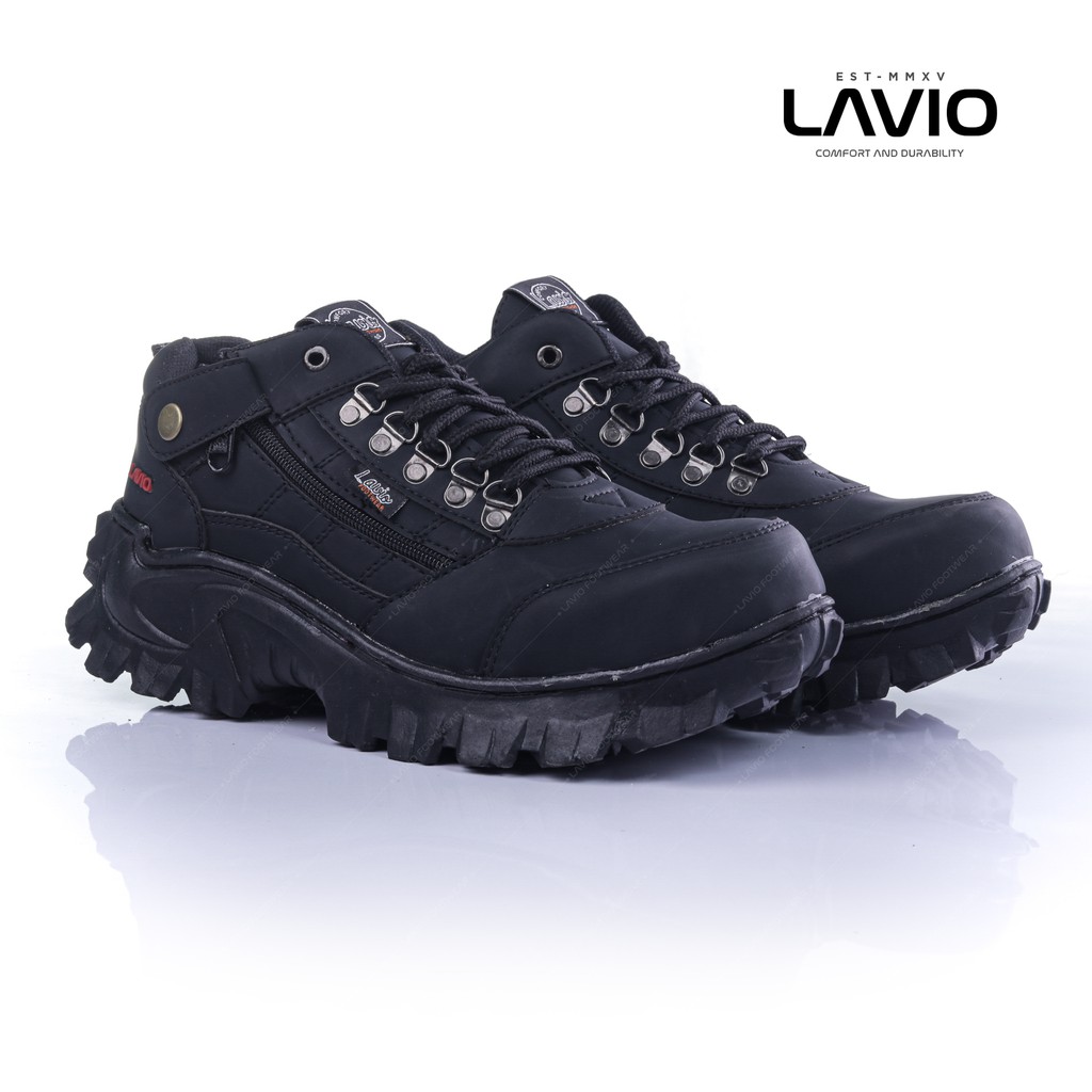 Sepatu Safety Boots Keren Kekinain Pria Lavio E95 Original