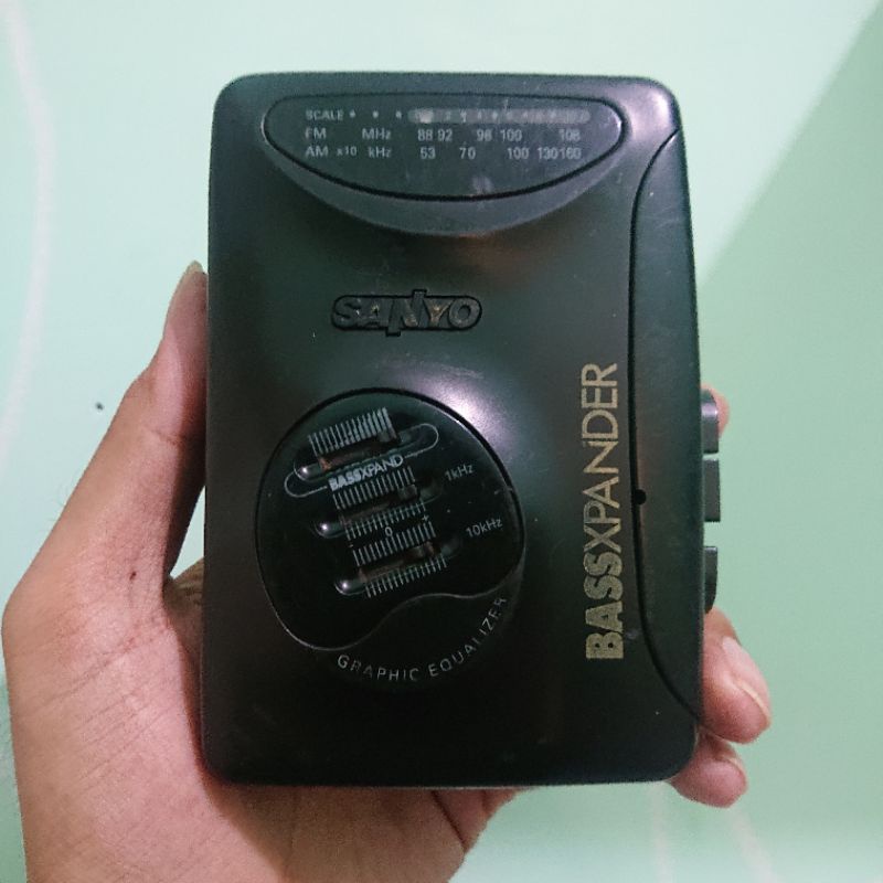 walkman kaset sanyo vip