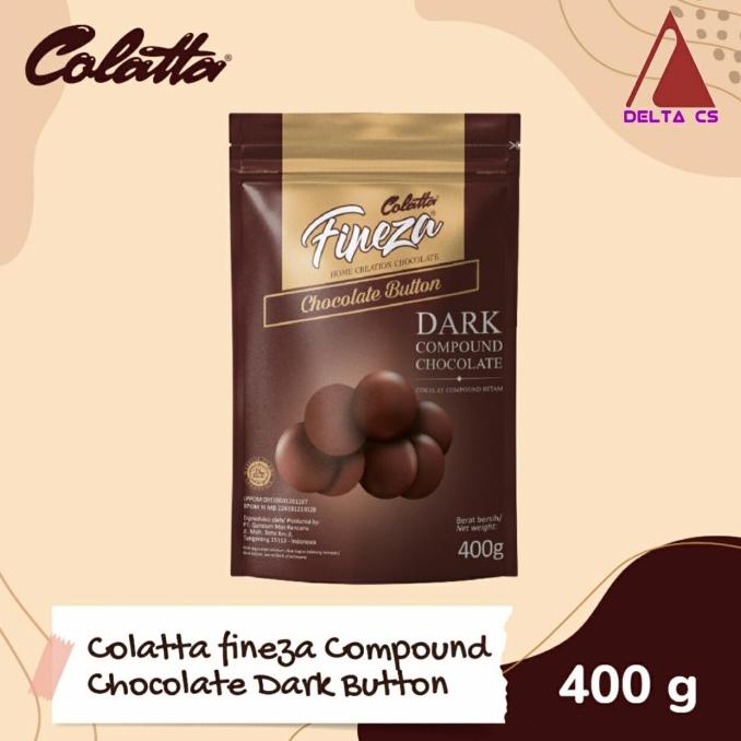 

Collata Fineza Button Chocolate 400gr TERLARIS TERPERCAYA ORIGINAL