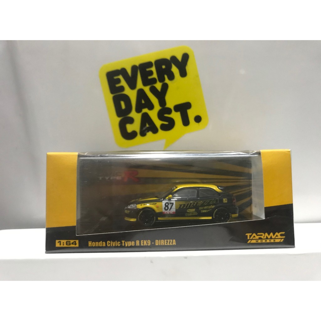 TARMAC WORKS HONDA CIVIC Type R EK9 DIREZZA MALAYSIA EXCLUSIVE MODEL