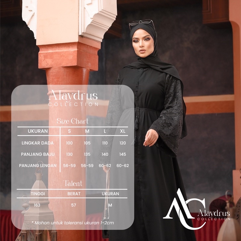 New Abaya Dress Maxi Arab Saudi Bordir Zephy Turki Umroh Dubai Turkey By AlaydrusCollection 448