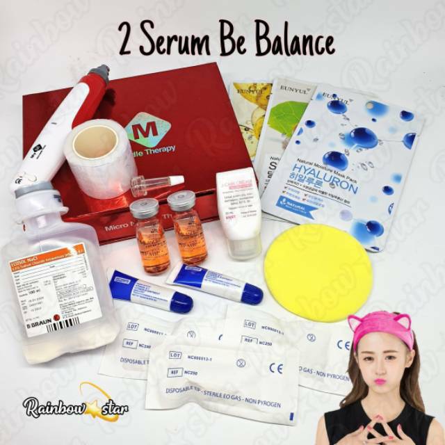 Paket BB Glow / Paket Dermapen PENGHILANG BOPENG / Paket Dermapen Serum