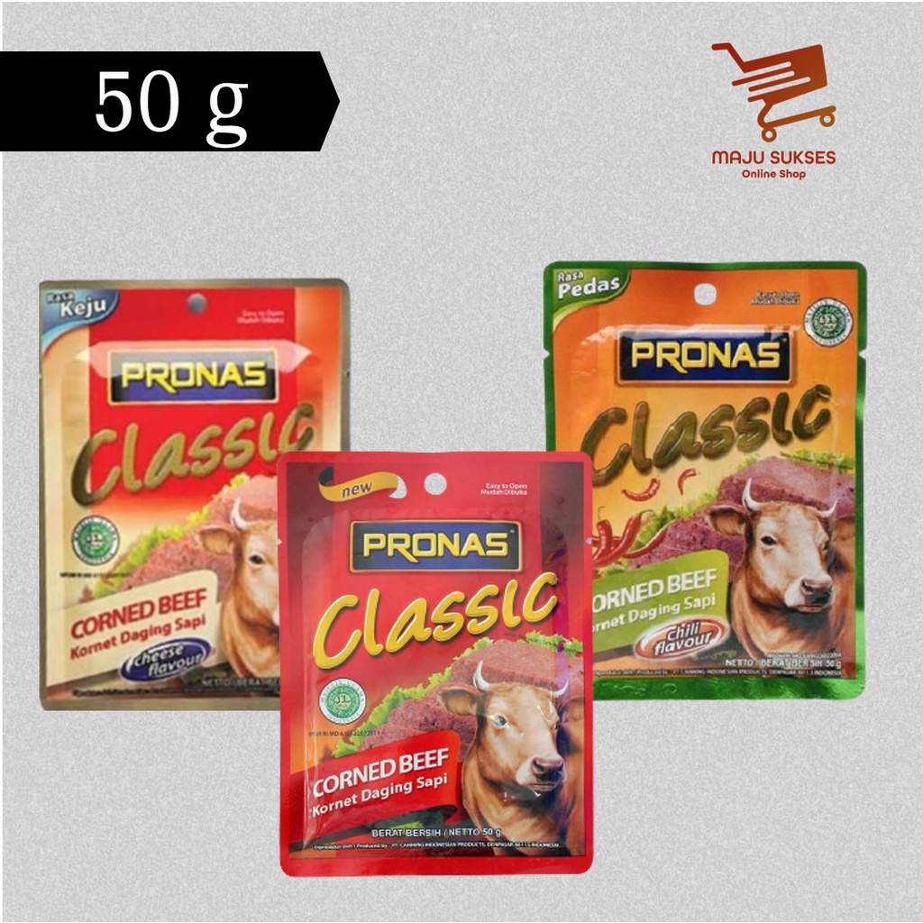 

Pronas Kornet Sapi Klasik 50 Gr