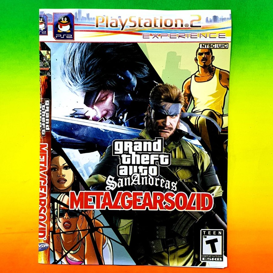KASET VIDEO GAME PS 2 GTA SAN ANDREAS MOD PLAYSTATION 2 GAME GTA SAN ANDREAS