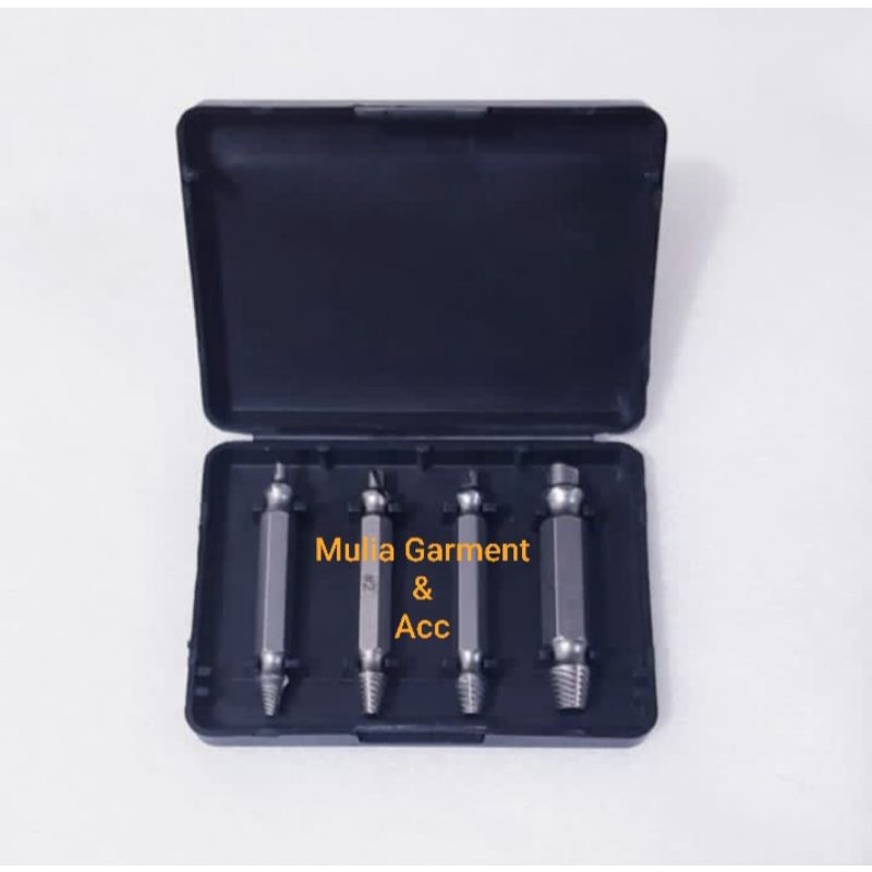 ALAT PEMBUKA BAUT RUSAK ISI 4 PC BAHAN BESI