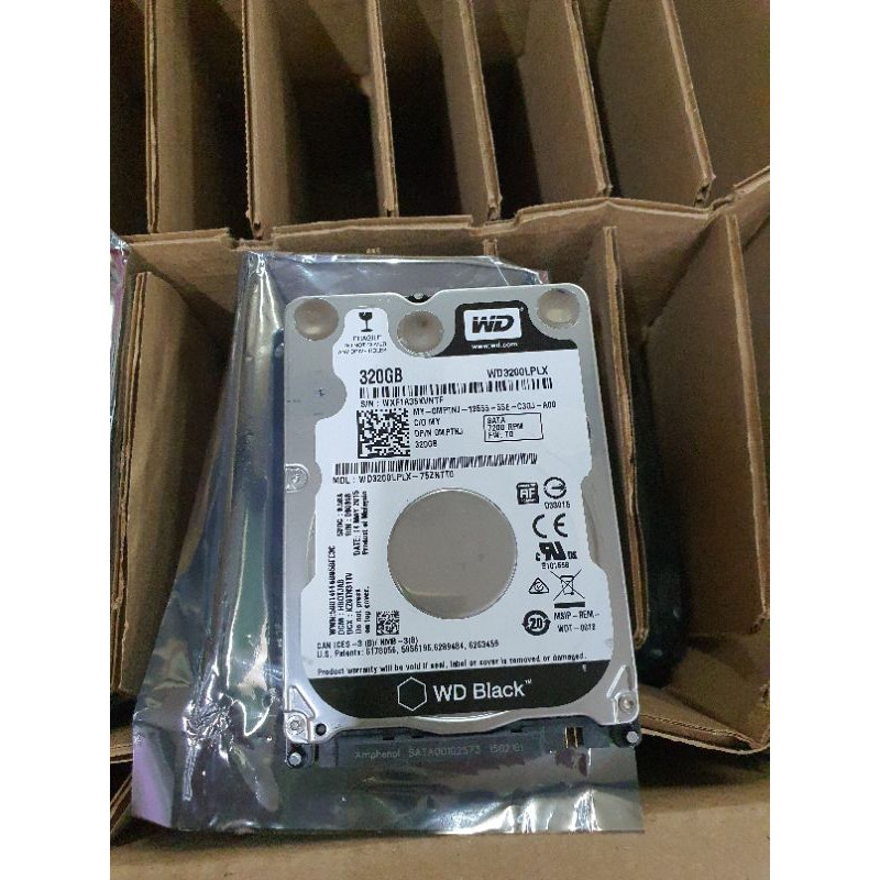 hardisk 2,5&quot; internal 320gb sata wd blue n black laptop notebookl