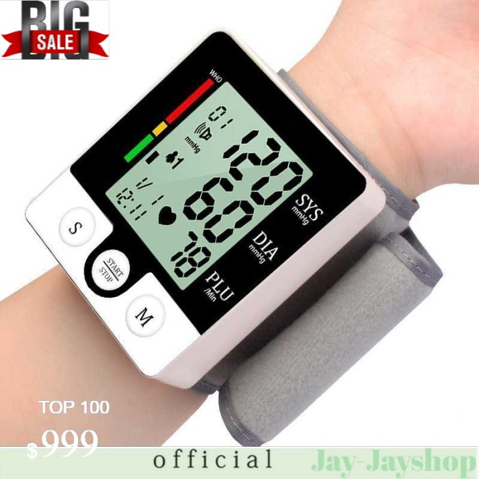 JZIKI Pengukur Tekanan Darah Electronic Sphygmomanometer Voice CK-132