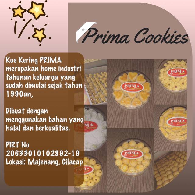 

Prima Cookies. ADD BUBBLE WRAP ON YOUR ORDER