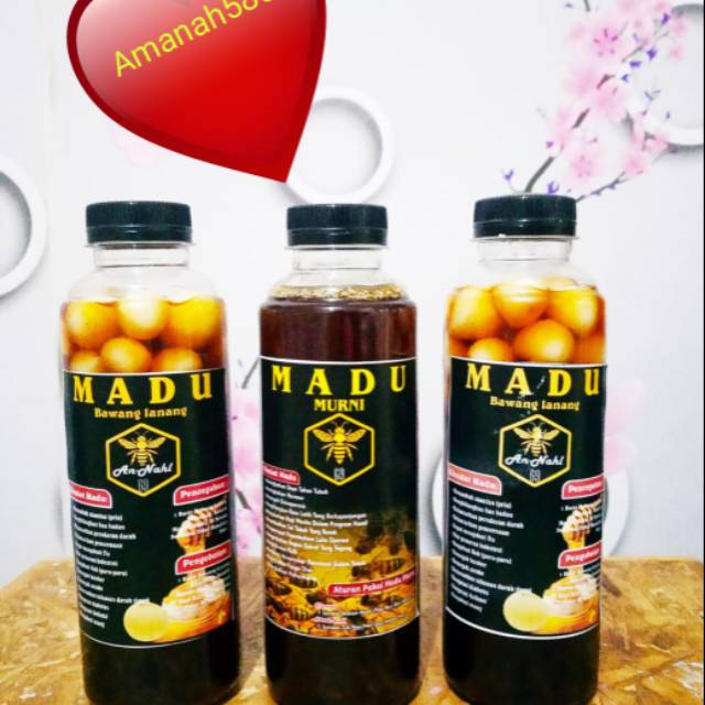 

Madu murni dan bawang tunggal lanang