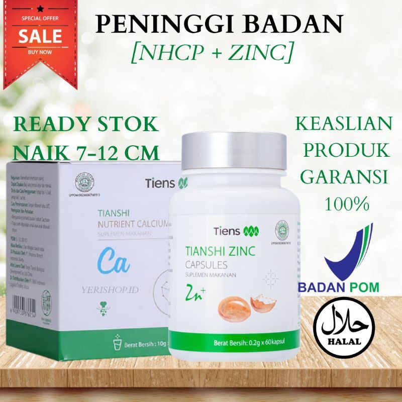 

COD Peninggi Badan suplemen Murah Original terbaik BPOM kapsul susu / super