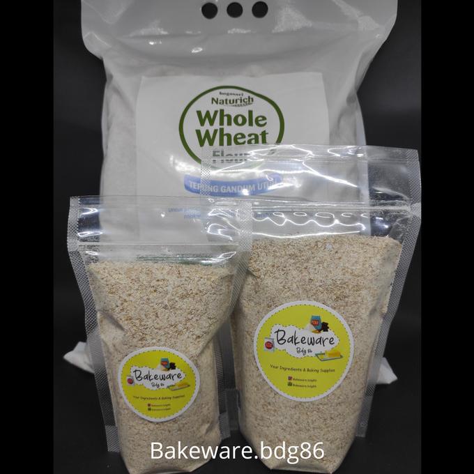 

NATURICH WHOLE WHEAT FLOUR BOGASARI TEPUNG GANDUM UTUH 500 Gram