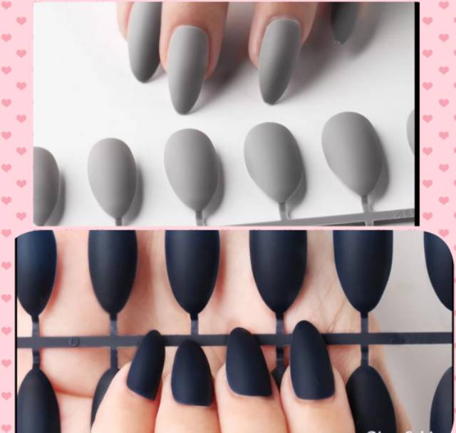 MURAH...!!! Kuku palsu matte / fake nails matte