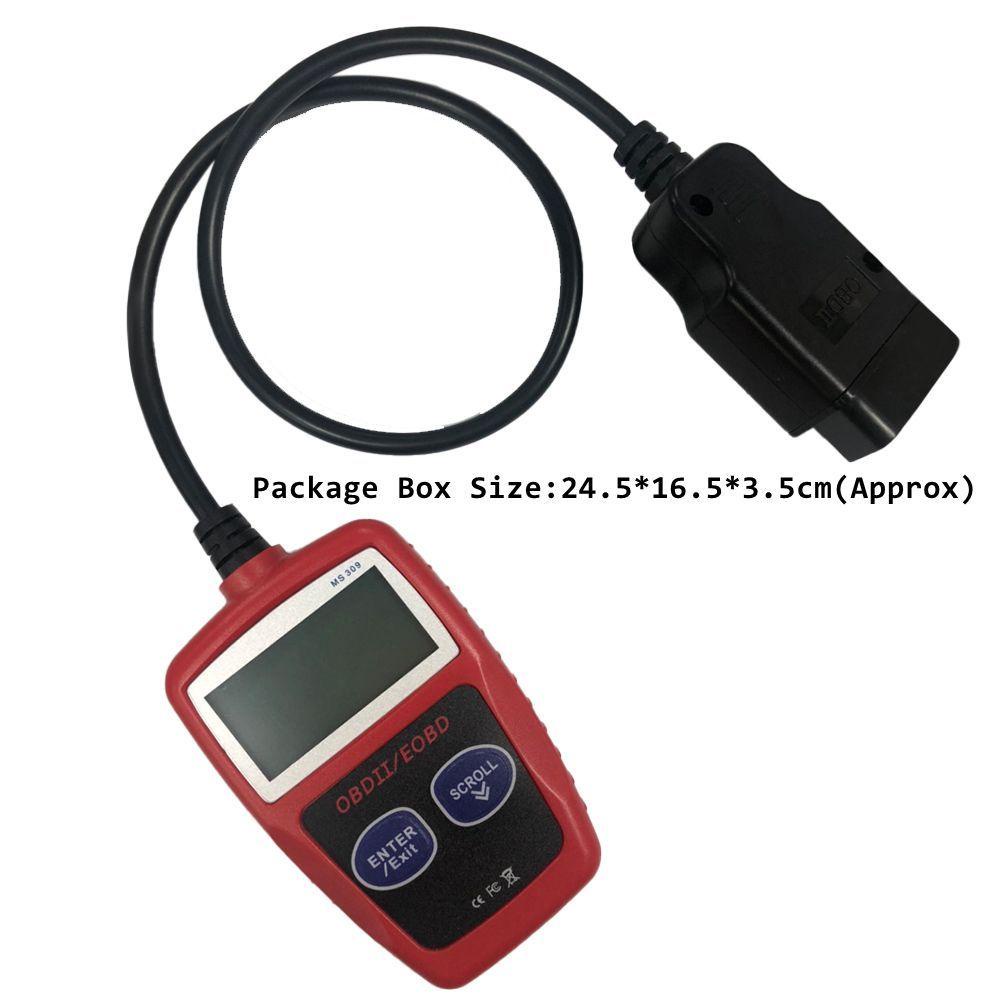 Preva OBDII Scanner Code Reader Mudah Digunakan Alat Diagnostik Yang Ditingkatkan Baru Mesin Cahaya Pembaca Kode Patahan