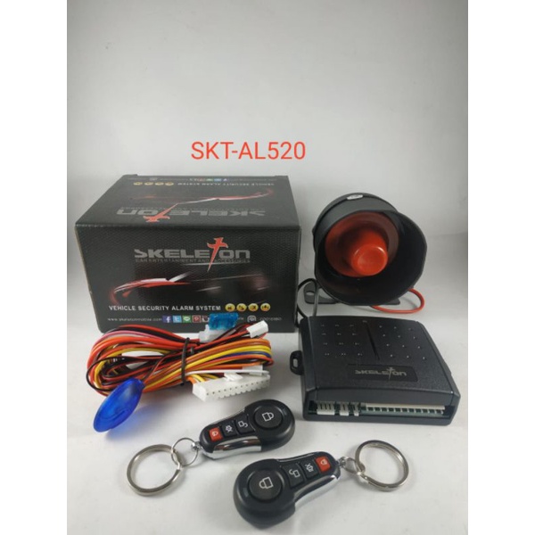 Jual Alarm Car System Anti Theft - Alarm Mobil Anti Maling - Merk