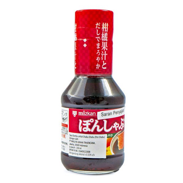 

Mizkan Pon Shabu /Bumbu Shabu/ Dipping Sauce Bumbu Saus Jepang 250Ml