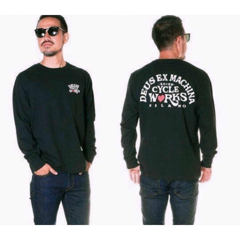 KAOS DEUS | BAJU LENGAN PANJANG DEUS TERLARIS (BISA COD) 100% COTTON