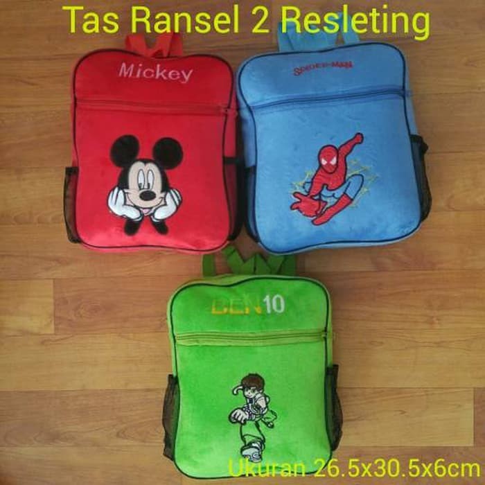 Tas Ransel 2 Resleting FS0008