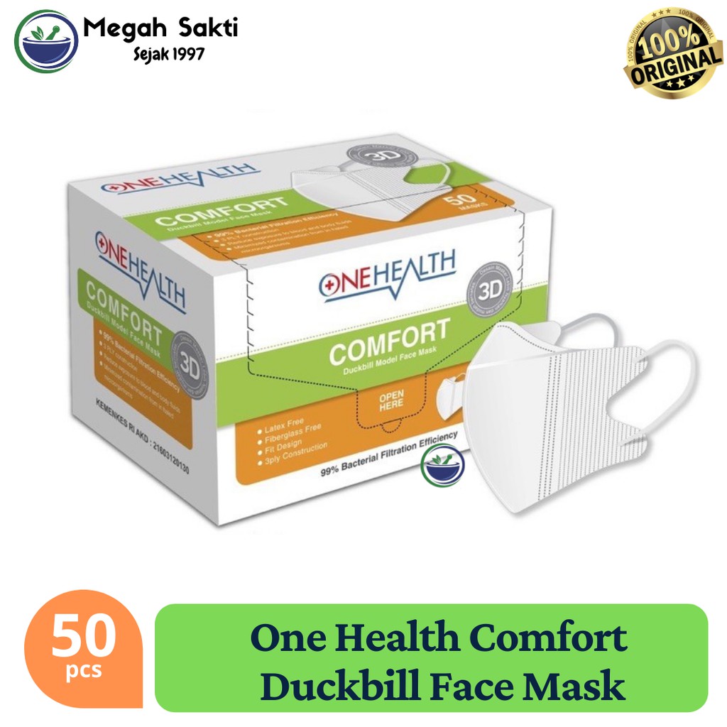 Masker Duckbill Onehealth Comfort Mask