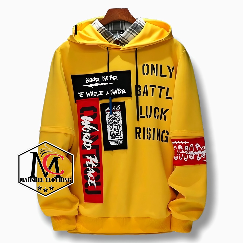 RCL - HOODIE JAKET SWEATER BAJU HANGAT ANAK SMP SMA 13-18 TAHUN ONLY BATTLE HODIE HUDI