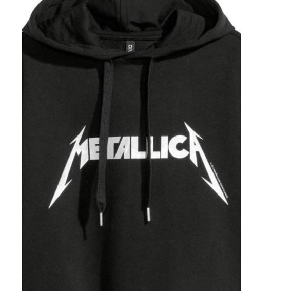metallica sweatshirt h&m