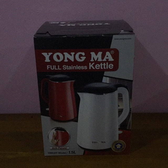 Yong Ma Full Stainless Kettle YMK201