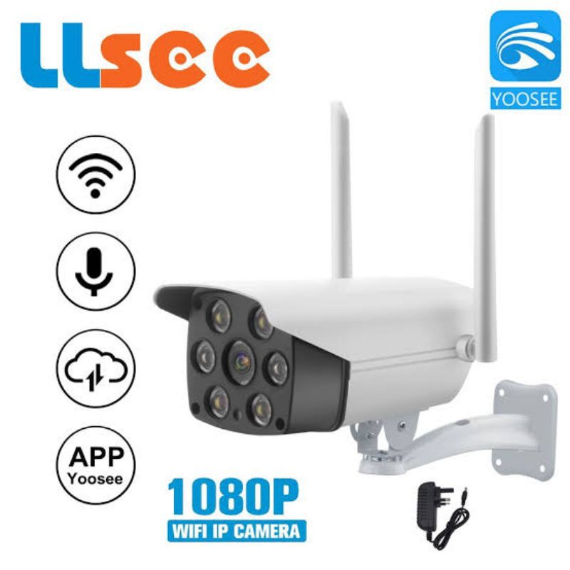 IP Camera CCTV Outdoor YOOSEE Wireless Wifi praktis Online Lensa 5MP bos ku