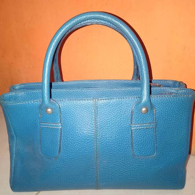 Preloved tas warna biru