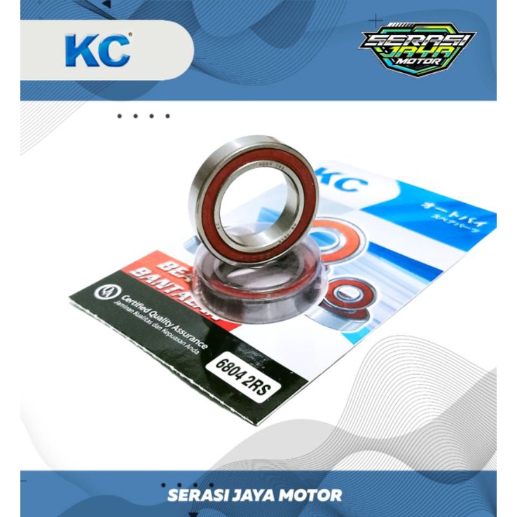 KC BEARING LAHAR 6804 2RS