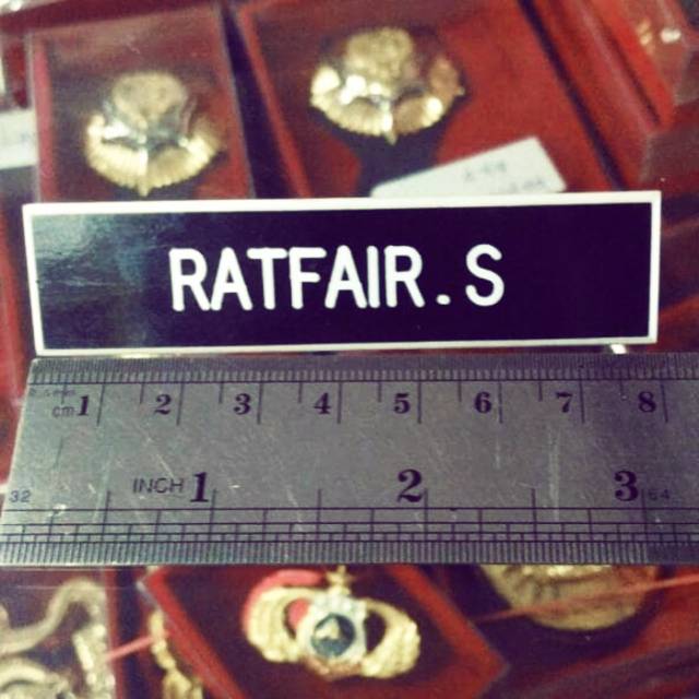 

Nama nametag ukir