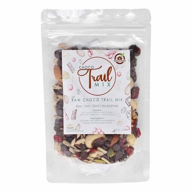 

DISKON! Natural Raw Trail Mix Chocolate - 150 Gr