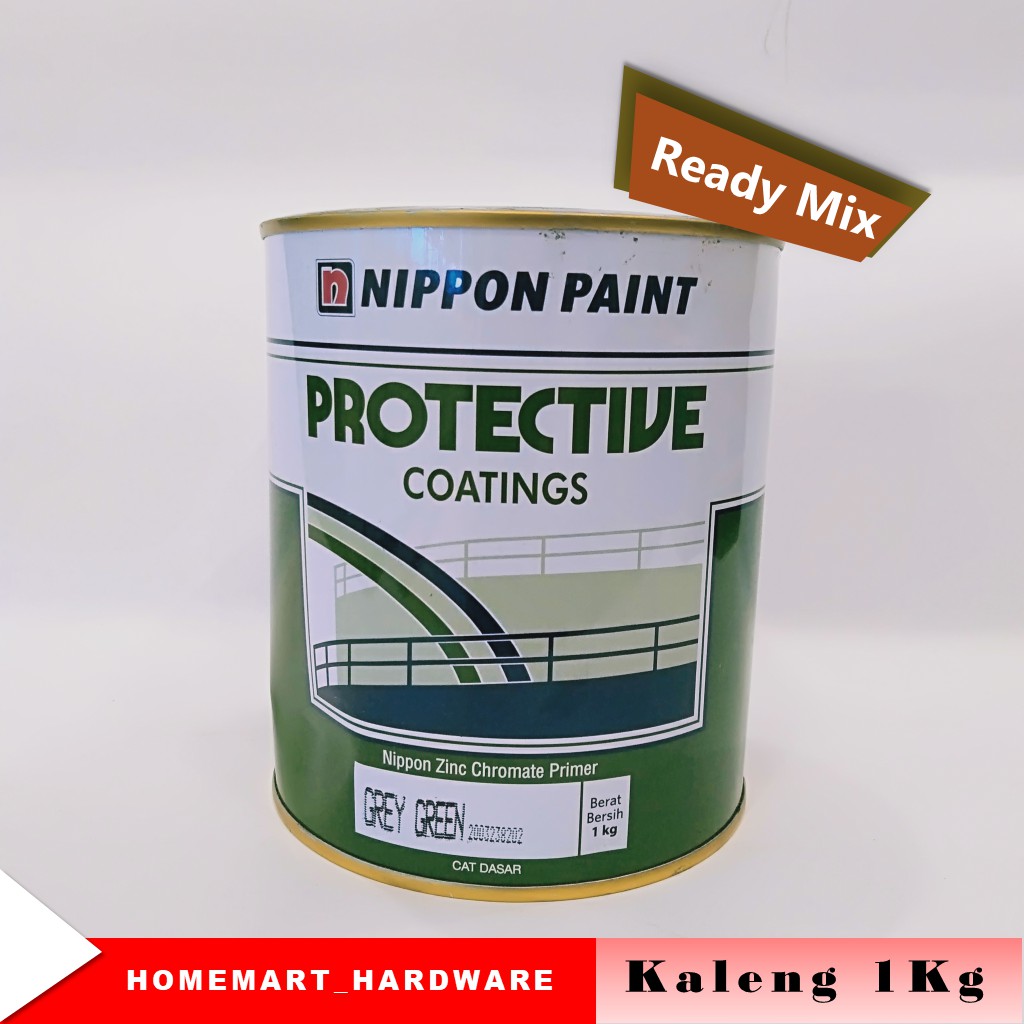 Jual Meni Besi Grey Green ZINC CHROMATE PRIMER NIPPON PAINT Indonesia