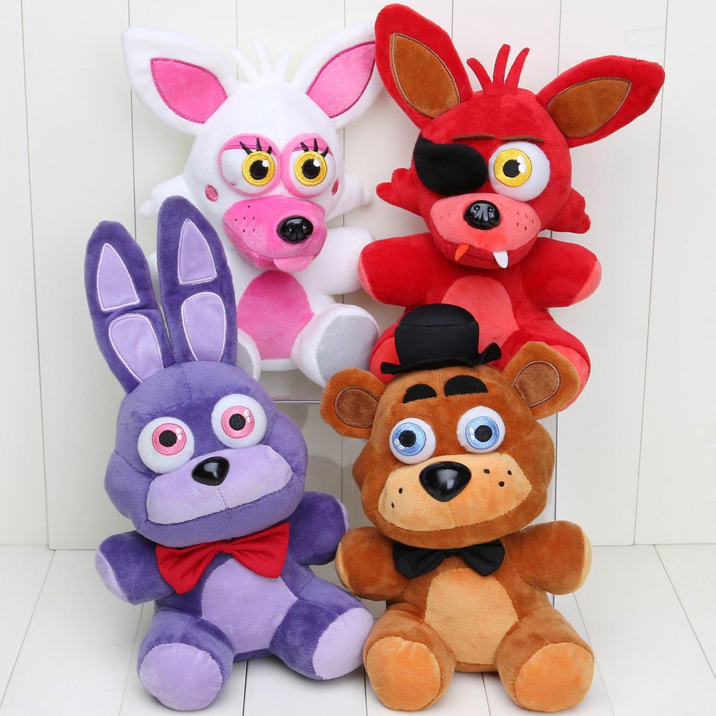 18cm Five Nights at Freddy's Boneka Soft Stuffed Toy Bear Fox Bonnie Golden Mangle Kids Plush Toys Mainan