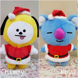 Boneka BT21 BTS Christmas Edition Unofficial Chimmy Koya ...