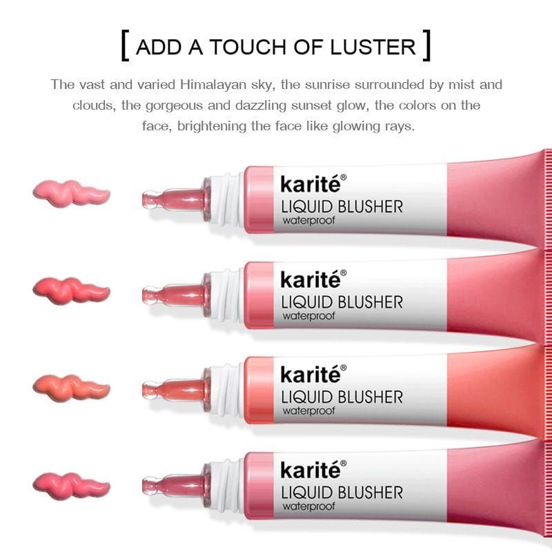 Bundara.id Ko-559 blusher waterproof limited edition liquid blusher karite/blusher cair