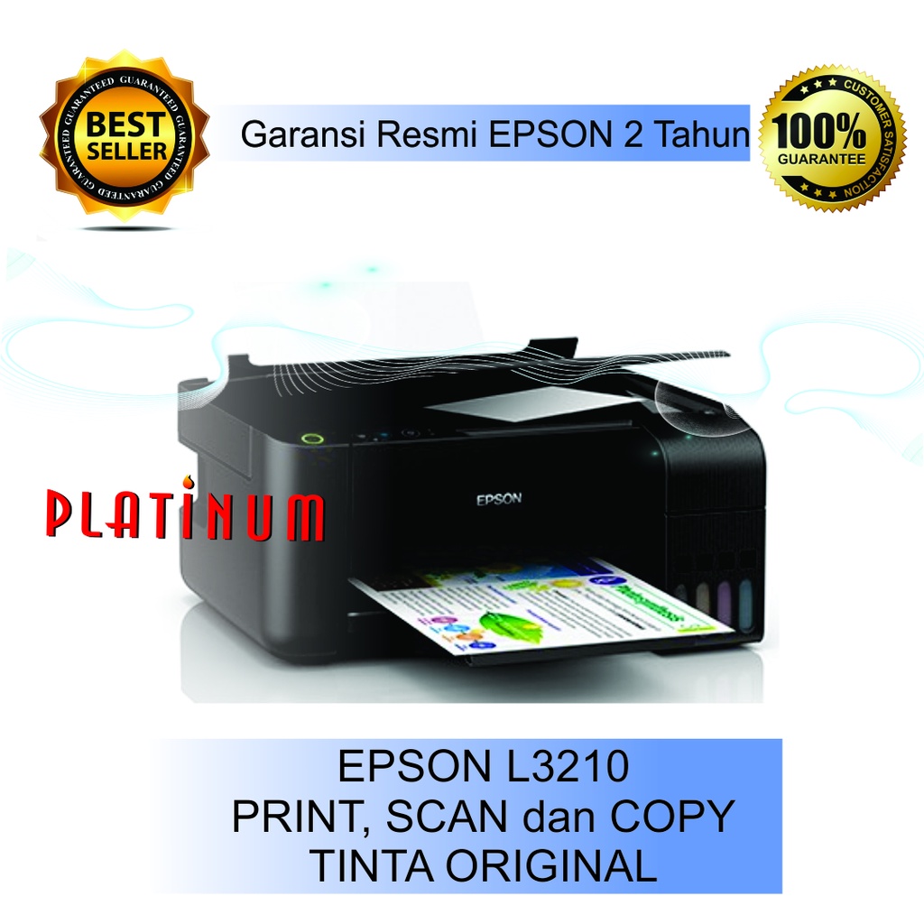 Jual TURUN HARGA EPSON L3210 ECO TANK RESMI EPSON GARANSI RESMI EPSON 2
